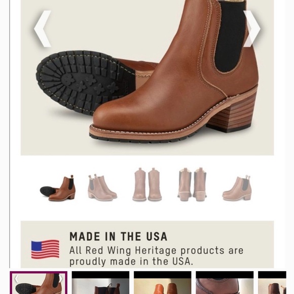 Red Wing Harriet Heeled Chelsea Boot - Picture 6 of 6